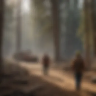 Community members coming together to support fire recovery efforts