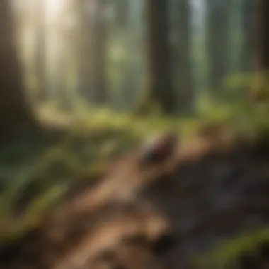 Natural Tick Repellents in Forest Environments Tick-repelling plant in a forest