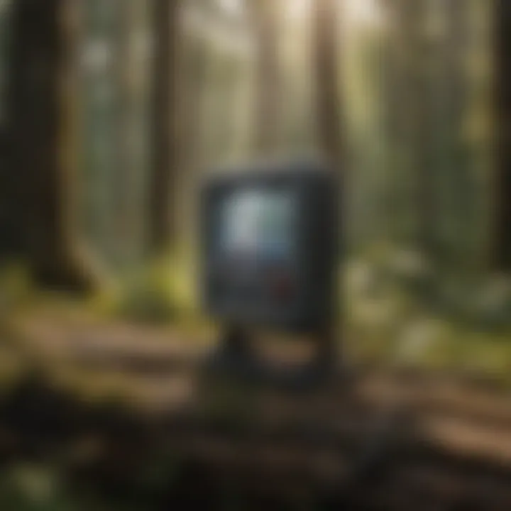 Cutting-Edge Lead Detection Device in Operation Lead detection tool at work