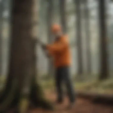 Mastering the Correct Tree Cutting Stance Proper Tree Cutting Stance