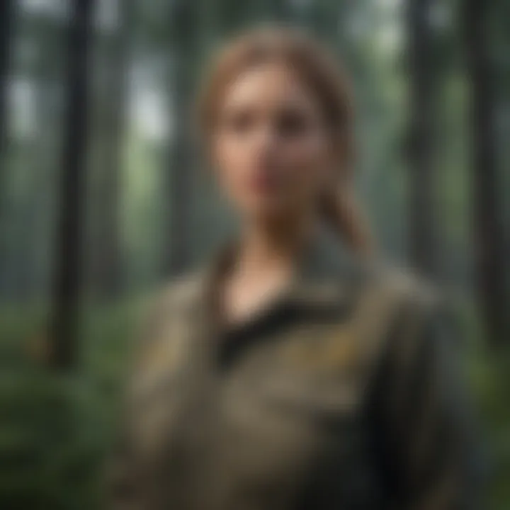 Promoting Biodiversity in Forest Management A serene forest scene emphasizing biodiversity alongside effective control measures.