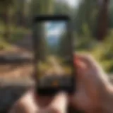Visualization of the Copper Mountain App Interface