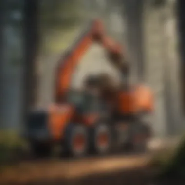 Efficient Tree Removal Machinery Specialized machinery for efficient tree removal