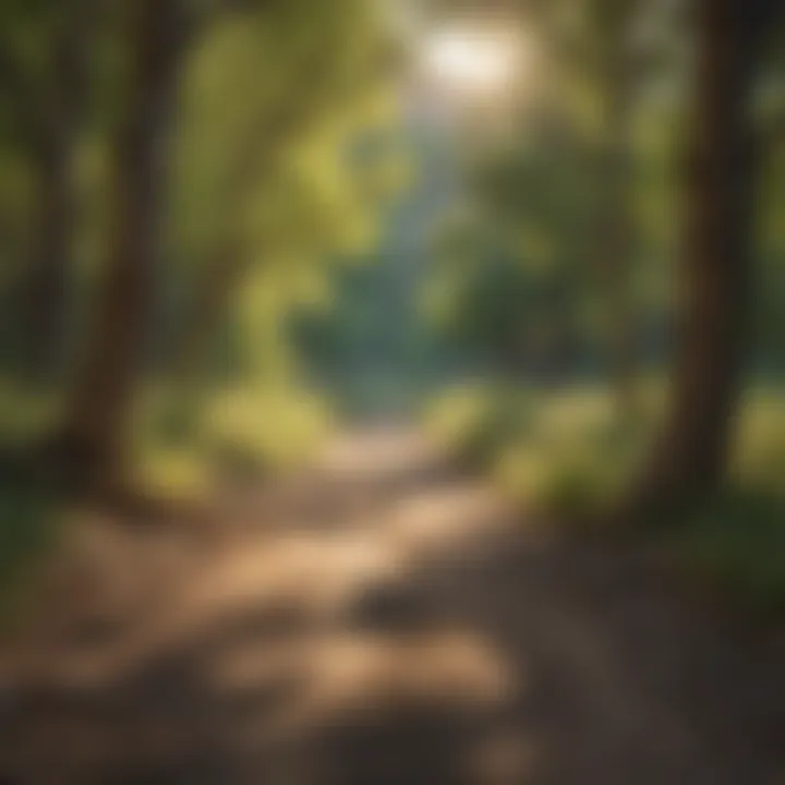 Hiking trails at Cottonwood Campground