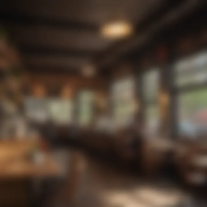 Charming Coffee Shop Ambiance Cozy coffee shop in Laramie, Wyoming