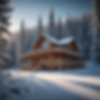 Cozy ski lodge at Brian Head Snow Resort