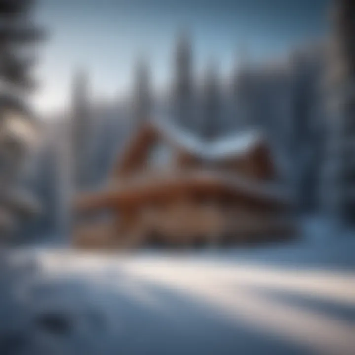 Cozy ski lodge at Brian Head Snow Resort