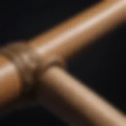 Craftsmanship of plain baseball bat