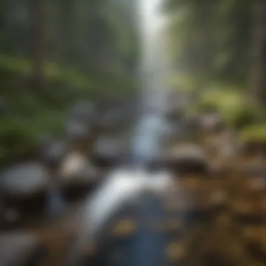 Crystal Clear Stream in White Mountain National Forest