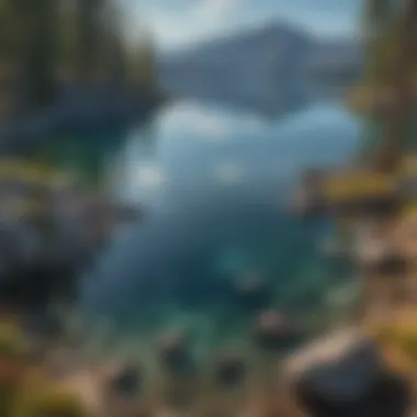 Crystal Clear Waters of Crater Lake Crystal Clear Waters of Crater Lake