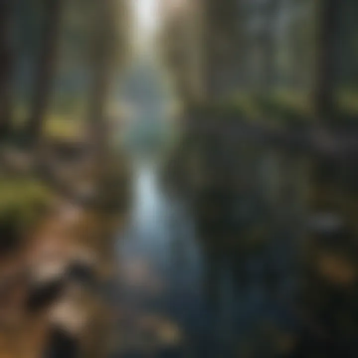 Crystal Clear Waters of Pike Lake