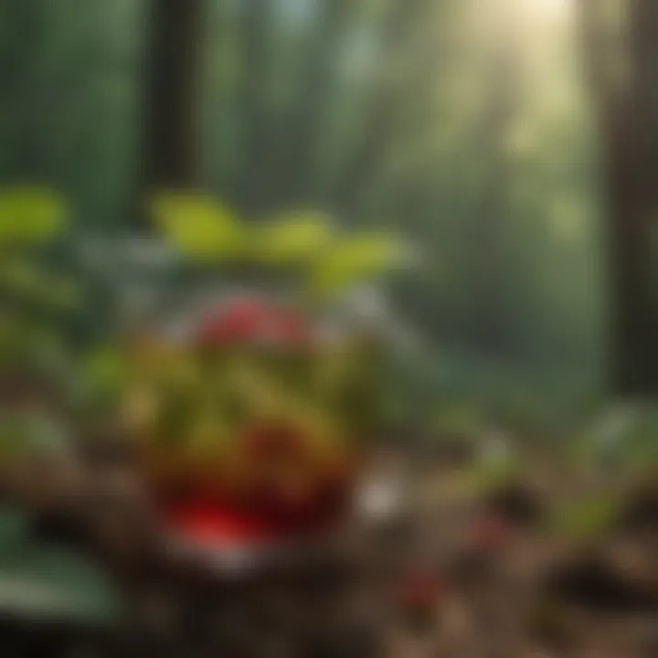 Cultivating Red Raspberry Leaf Tea Sprouts