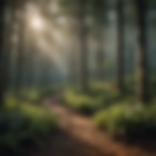Diverse ecosystem in sustainable forestry