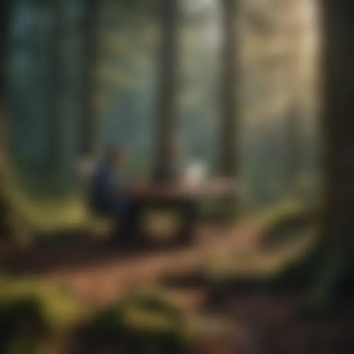 Creative brainstorming session