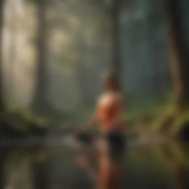 Yoga for Fluid Balance Woman practicing yoga for fluid balance