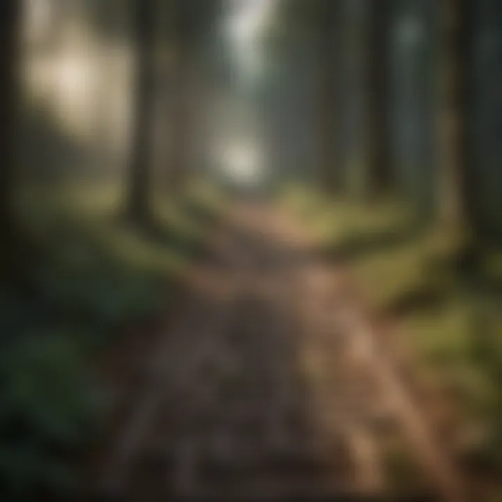 Navigating Abbreviation Labyrinth Artistic interpretation of a labyrinth with abbreviations as pathways