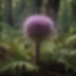 Canada Thistle Root System