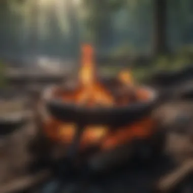 Gourmet Campfire Cooking Tips Delicious campfire cooking at East Fork Campground