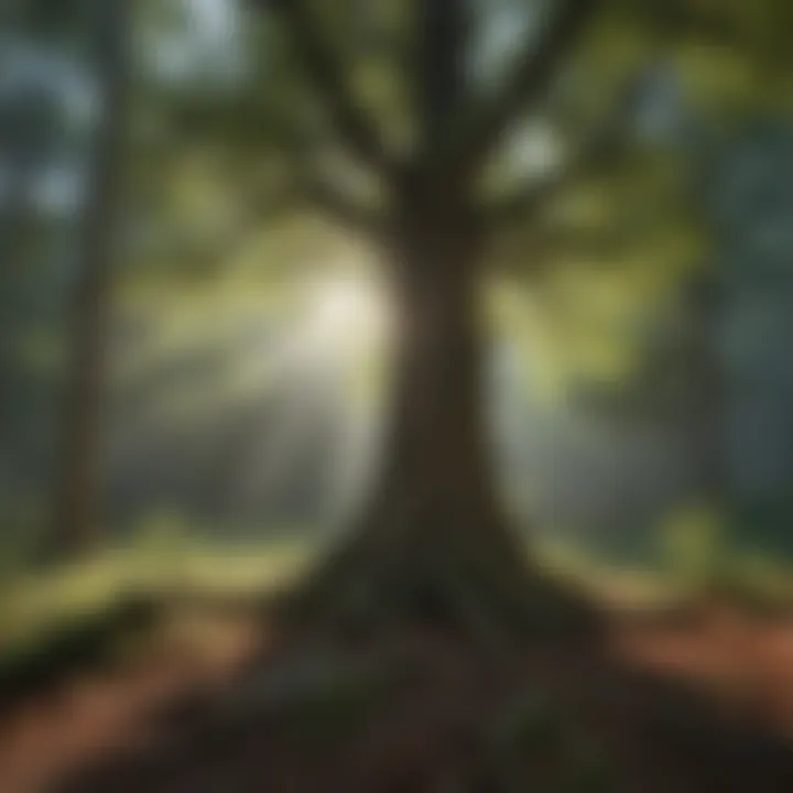 Donado Tree Service assessing the health of diverse tree species