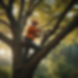 Donado Tree Service expertly pruning tree branches