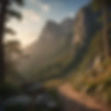 Dramatic Cliffside Views on Table Mountain Dramatic Cliffside Views on Table Mountain