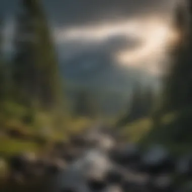 Dramatic Weather Phenomenon at Mt. Washington