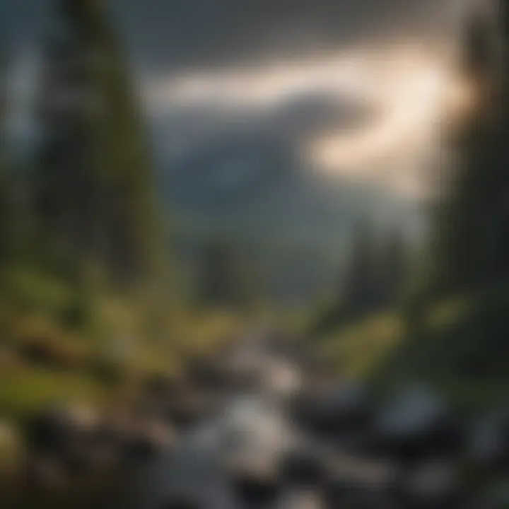 Dramatic Weather Phenomenon at Mt. Washington