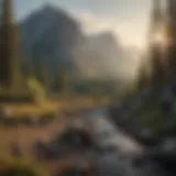 A panoramic view of Eagle Mountain showcasing its diverse landscapes.