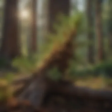 Ecological significance of Coulter pine in its natural habitat