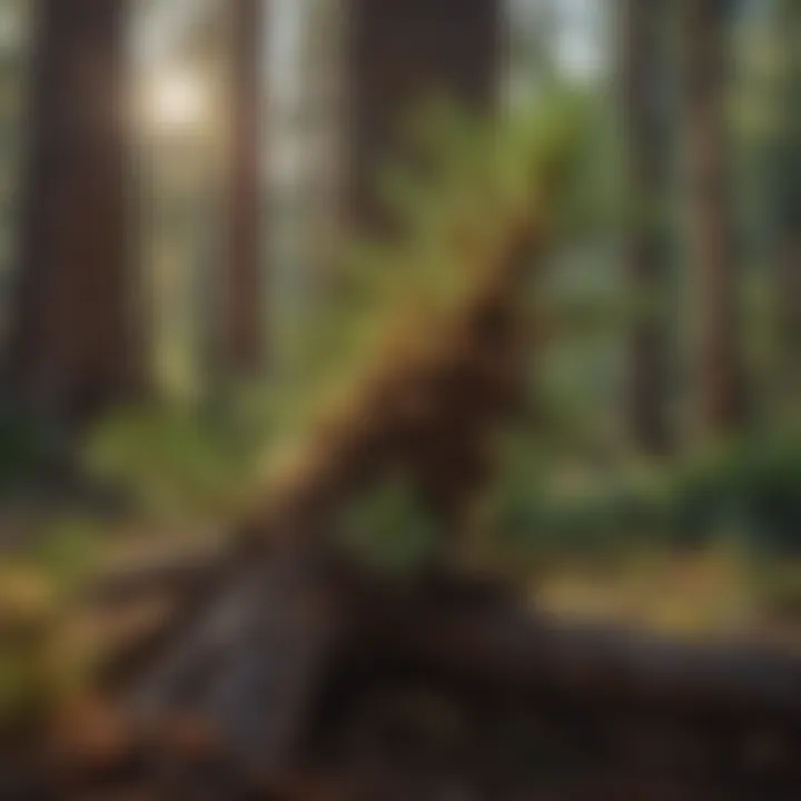 Ecological significance of Coulter pine in its natural habitat