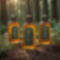 Natural Herbal Repellent Bottles