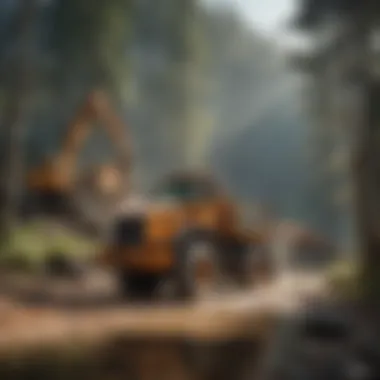 Enhancing Operational Efficiency Efficient Forest Sluicing Equipment