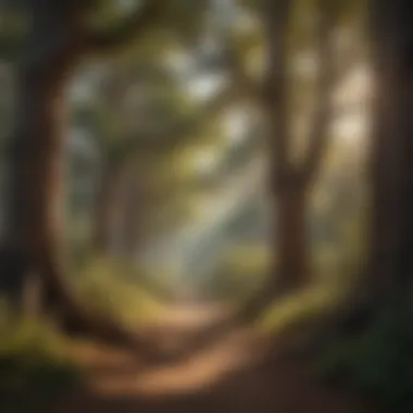 Whispers of Ancient Trees Along the Path Whispers of Ancient Trees Along the Path