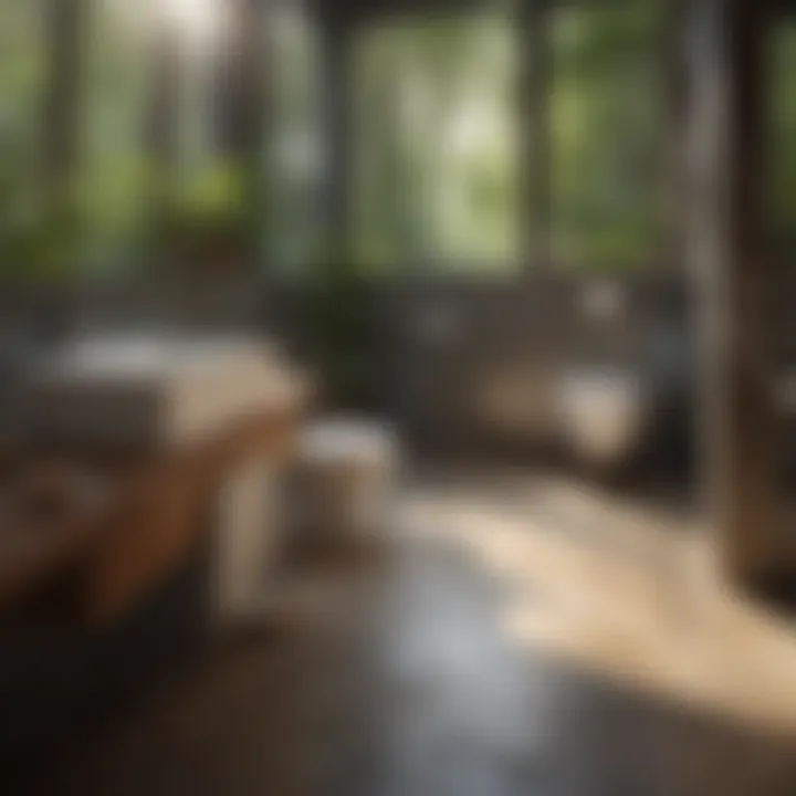 Natural cleaning products for bathroom