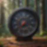 Abstract representation of intricate ELOmeter test