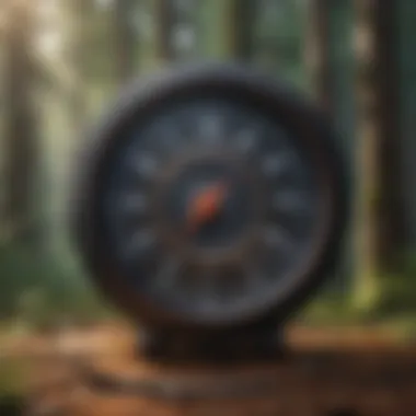 Abstract representation of intricate ELOmeter test