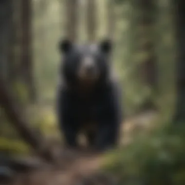 Elusive Behaviors of Black Bears in Ouray