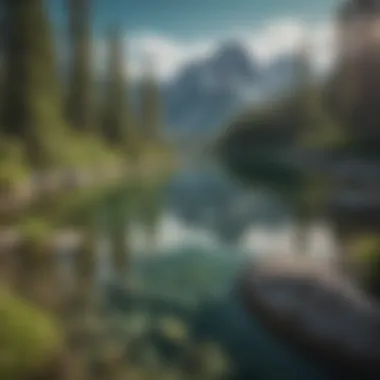 Emerald Waters of Jenny Lake Emerald Waters of Jenny Lake