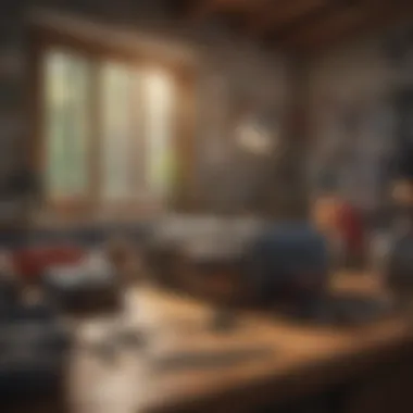 EMT training equipment in a classroom setting