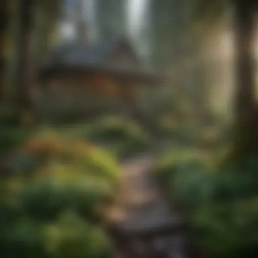 Enchanting B&B garden in Everett WA