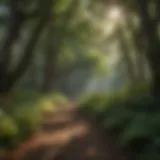 Enchanting Forest Canopy on the Gap Trail