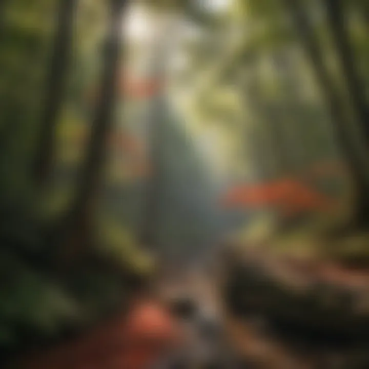 Enchanting Forest Canopy in Red River Gorge
