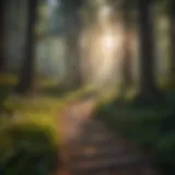 Enchanting Forest Pathway Enchanting Forest Pathway at Schoolhouse Campground