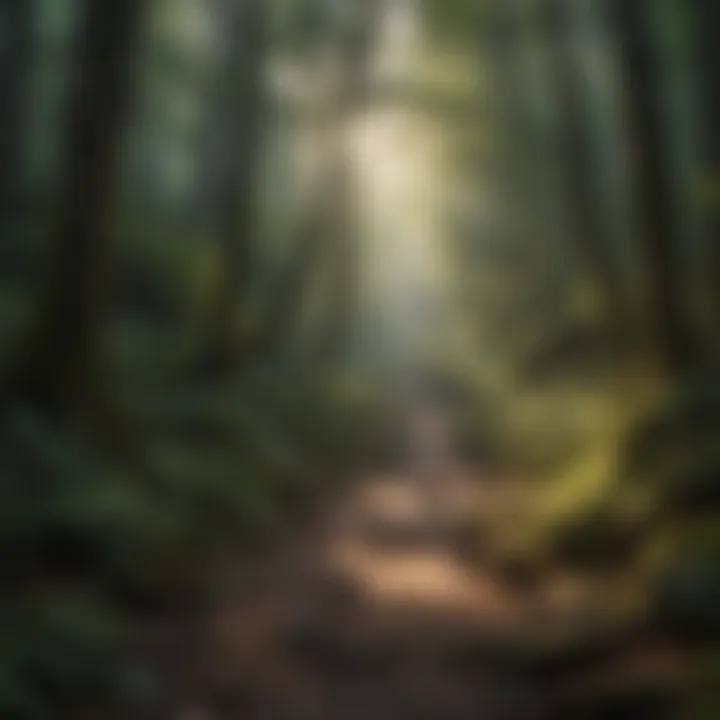 Enchanting Forest Trail Enchanting Forest Trail at Dukes Creek Falls