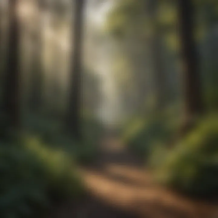 Enchanting Forest Trail at OHV Park Enchanting Forest Trail at OHV Park