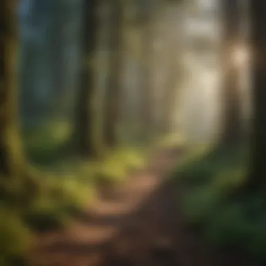 Enchanting Forest Trail in Oregon