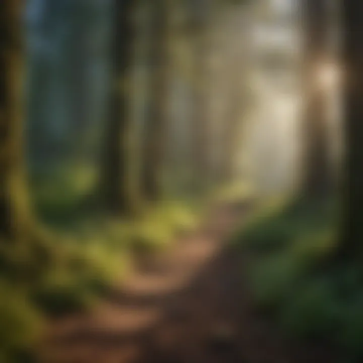 Enchanting Forest Trail in Oregon