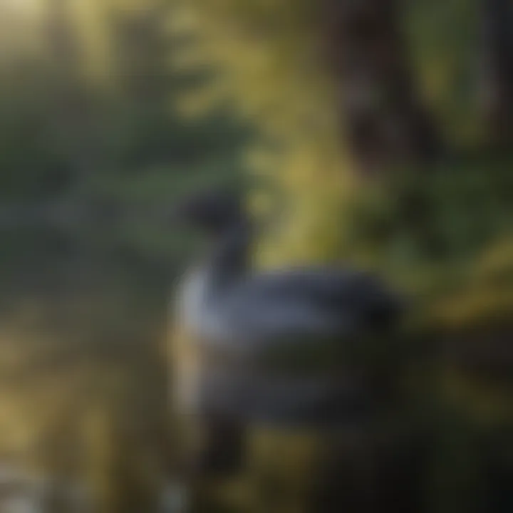 Enchanting Loon Call Echoing in Twilight