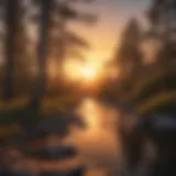 Enchanting Sunset View at Aspendell Resort