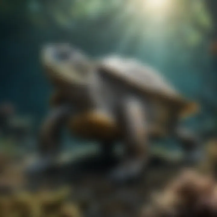 Enchanting Underwater Turtle Paradise